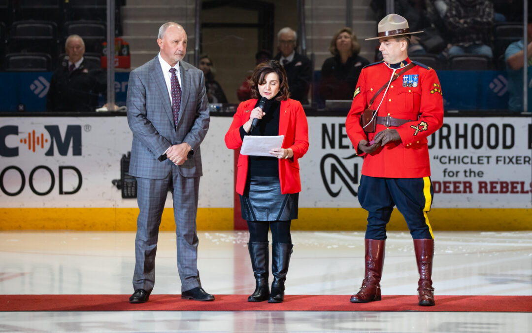 Brent Sutter honoured with QEII Platinum Jubilee Medal