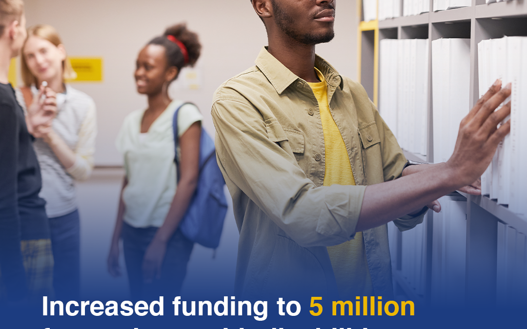 More funding for students with disabilities